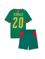 Senegal Habib Diallo #20 Venkovní dres pro děti MS 2026 Krátký Rukáv (+ trenýrky)